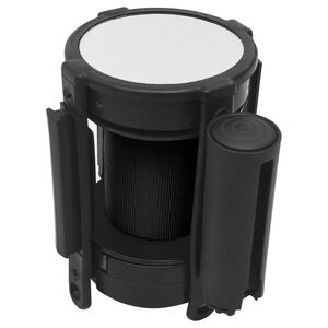 vidaXL Uttrekkbart sperrebånd 200 cm svart