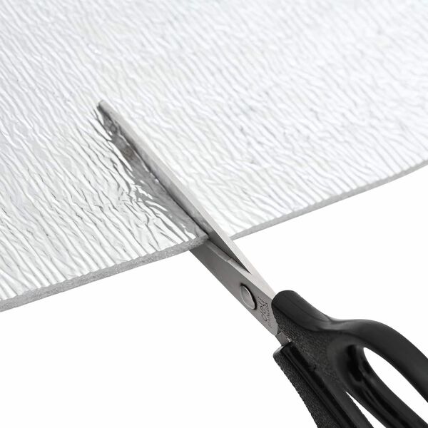 vidaXL Varmereflektor for radiator s&oslash;lv 5 x 0,5 m Polyethylen