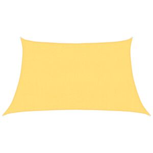 vidaXL Solseil 160 g/m&sup2; beige 3/4x2 m HDPE