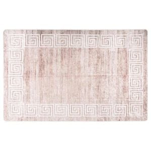 vidaXL Vaskbart teppe 80x150 cm beige
