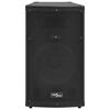 vidaXL Profesjonell passiv Hifi-sceneh&oslash;yttaler 1000 W svart 37x37x64cm