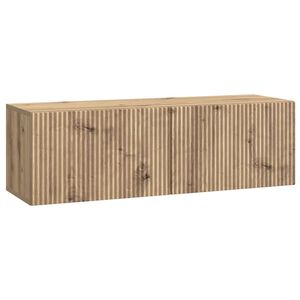 vidaXL Vegghengt TV skap Artisan eik 98 x 31 x 30 cm Konstruert tre