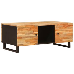vidaXL Kaffebord Brun 100 x 54 x 40 cm Massiv mango tre