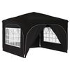vidaXL Pop-up Festtelt 290 x 290 x 245 cm Svart