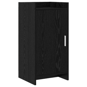 vidaXL Serviesskap Svart eik 40 x 36 x 80 cm Konstruert tre