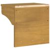 vidaXL Veggmontert knaggrekke SANDNES 43x30x42 cm heltre furu