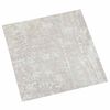 vidaXL Gulvplanker Hvit og tre 5,11 m&sup2; 55 stk. PVC