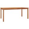vidaXL Utend&oslash;rs spisestue 7 deler heltre teak