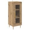 vidaXL Serviesskap artisan eik 34 x 34,5 x 90 cm Konstruert tre