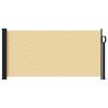 vidaXL Utklappbart side markise sand 300 x 100 cm Polyester