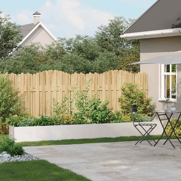 vidaXL Plantekasse 360x40x40 cm rustfritt st&aring;l