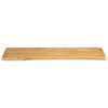 vidaXL Bordplate 140x40x2,5 cm naturlig kant heltre mango
