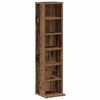 vidaXL CD-skap gammelt tre 21x20x88 cm konstruert tre