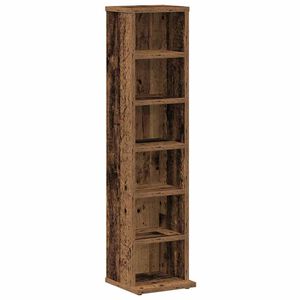 vidaXL CD-skap gammelt tre 21x20x88 cm konstruert tre