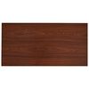 vidaXL Spisebord brun 120x60x74 cm MDF
