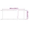vidaXL Vertikal markise lysegr&oslash;nn 140x600 cm oxfordstoff