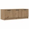 vidaXL TV-benk artisan eik 102x35x36,5 cm konstruert tre