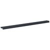 vidaXL Vinduskarmer Anthracitt med trestruktur 160 x 10 x 4,5 cm PVC