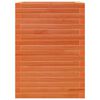 vidaXL Plantekasse voksbrun 50x50x68,5 cm heltre furu