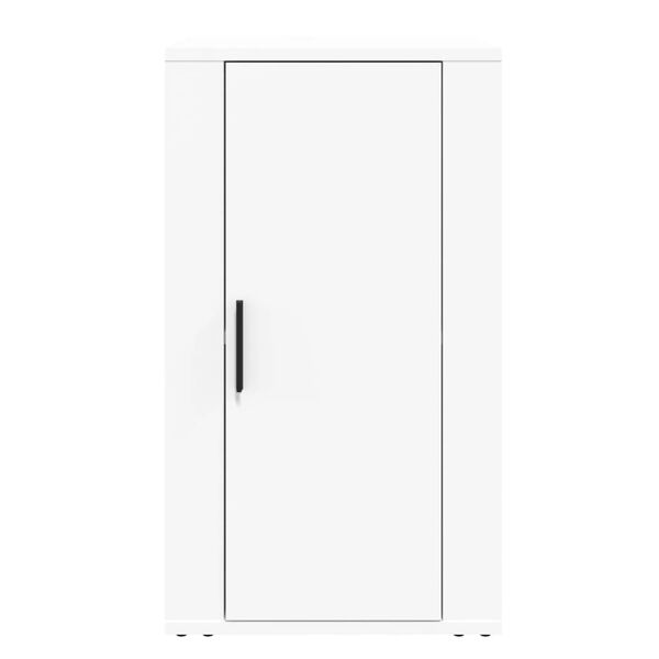 vidaXL Skjenk hvit 40x33x70 cm konstruert tre