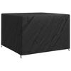 vidaXL Trekk til utehuske Svart 250 x 250 x 160 cm 420D Oxford stoff
