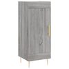vidaXL Highboard gr&aring; sonoma 34,5x34x180 cm konstruert tre