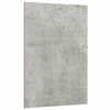 vidaXL Dekorpaneler 50 stk. Betonggr&aring; 30 x 42 x 0,27 cm Konstruert tre