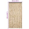 vidaXL Fluegardin beige 100x230 cm chenille