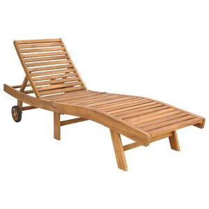 vidaXL Solstol Brun Massivt Teaktre