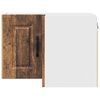 vidaXL Kj&oslash;kkenskap med d&oslash;r Gammelt tre 57 x 57 x 40 cm Konstruert tre