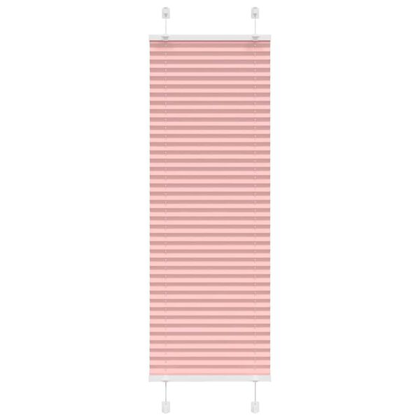vidaXL pliss&eacute;gardin Rosa 40x150 cm Stoff Bredde 39,4 cm Polyester