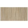 vidaXL Sengegavl sonoma eik 160x1,5x80 cm konstruert tre