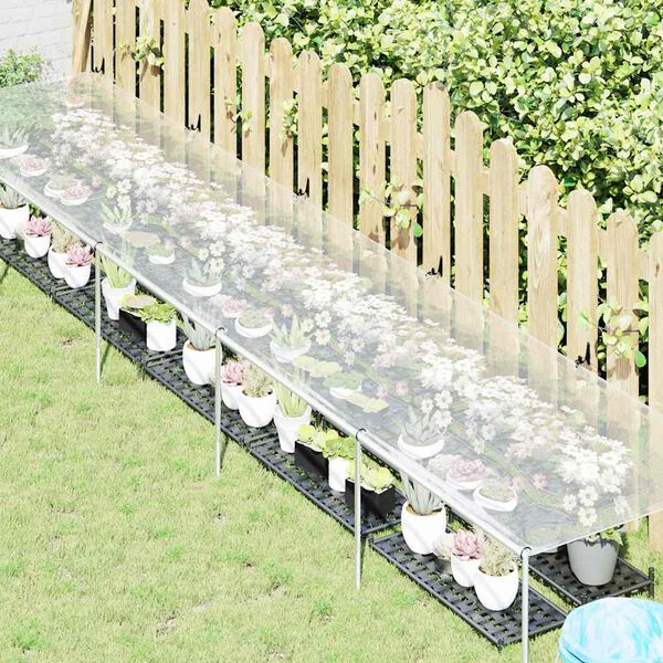 vidaXL Plantetrekk med maljer 1x5 m polyetylen