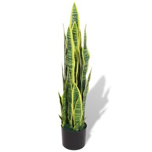 vidaXL Kunstig bajonettplante med potte 90 cm gr&oslash;nn