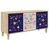 vidaXL TV-skap MAINZ 102 x 33 x 50 cm Sonoma Konstruert tre