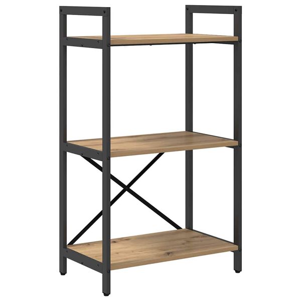 vidaXL Bokhylle Artisan Eik 56 x 34 x 96 cm Konstruert tre