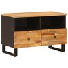 vidaXL TV-skap med lagring Brun 70 x 33 x 46 cm Massiv mango tre