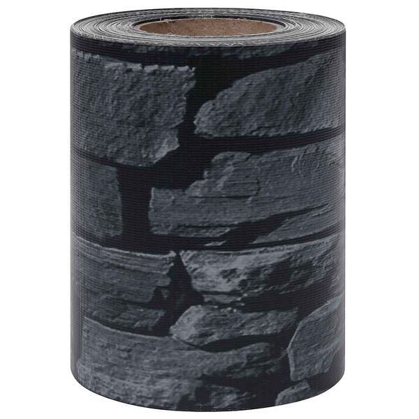 vidaXL Hageskjerm 4 stk PVC 35x0,19 m gr&aring;