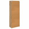 vidaXL Oppbevaringsskap Artisan Eik 80 x 42,5 x 225 cm Konstruert tre