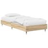 vidaXL Sengestamme Sonoma eik 80 x 200 cm Konstruert tre