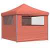 vidaXL Partytelt Terrakotta 292 x 292 x 315 cm Oxford Stoff