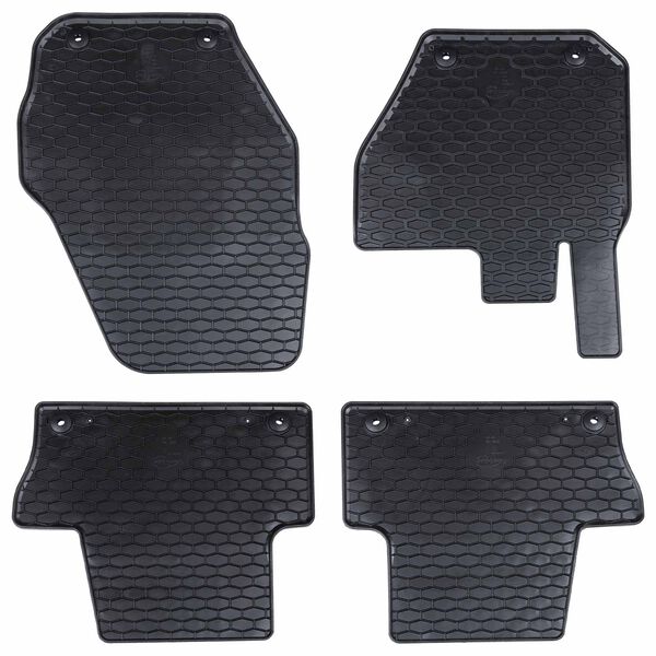 vidaXL Bilmatte 4 pcs Svart passer til VOLVO XC60 2009-2017 Gummi