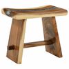 vidaXL Dusjkrakk Naturlig 50 x 30 x 44 cm Massiv suar tre