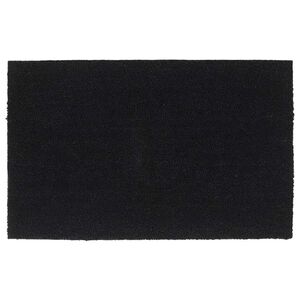 vidaXL D&oslash;rmatte svart 50x80 cm tuftet kokosfiber
