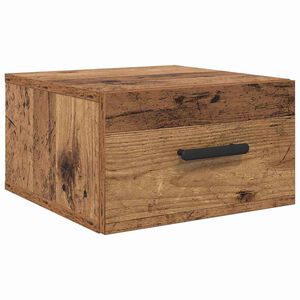 vidaXL Nattbordskap Gammelt tre 35 x 35 x 20 cm Konstruert tre