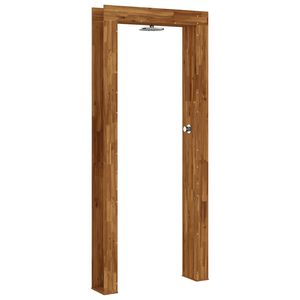 vidaXL Utend&oslash;rs dusj 226 cm Massiv akasie tre og rustfritt st&aring;l