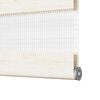 vidaXL Sebragardin marmor beige stoff bredde 100,9 cm polyester