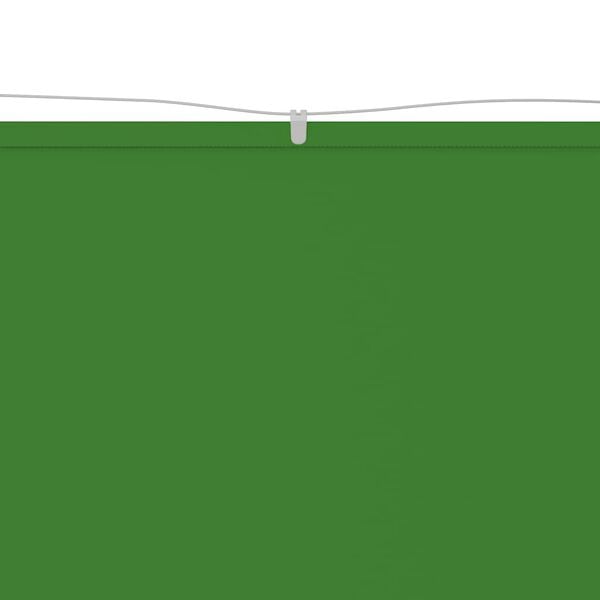 vidaXL Vertikal markise lysegr&oslash;nn 180x600 cm oxfordstoff