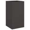 vidaXL Plantekasse svart 42x38x75 cm st&aring;l