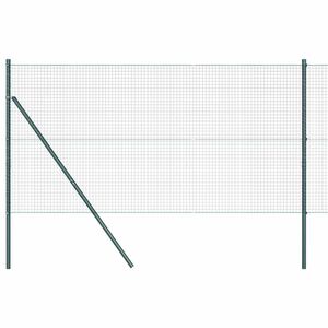 vidaXL Sveiset tr&aring;dgjerde for bakken 10 x 1,4 m PVC-belagt st&aring;l Gr&oslash;nn